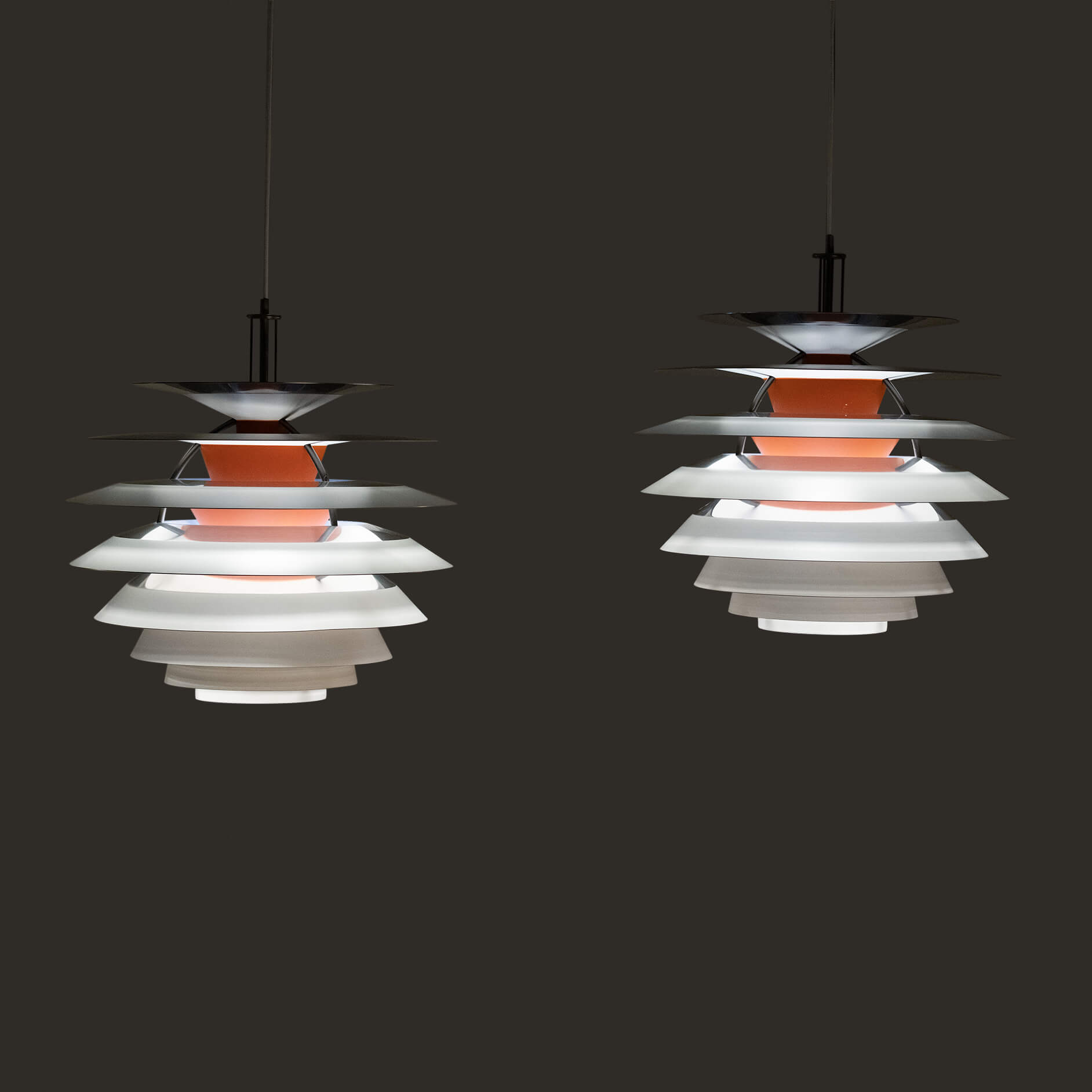 プロフ必読さま専用　PH Kontrast』 Pendant Lamp PH Kontrast pendant by Poul Henningsen for Louis Poulsen, 1960s