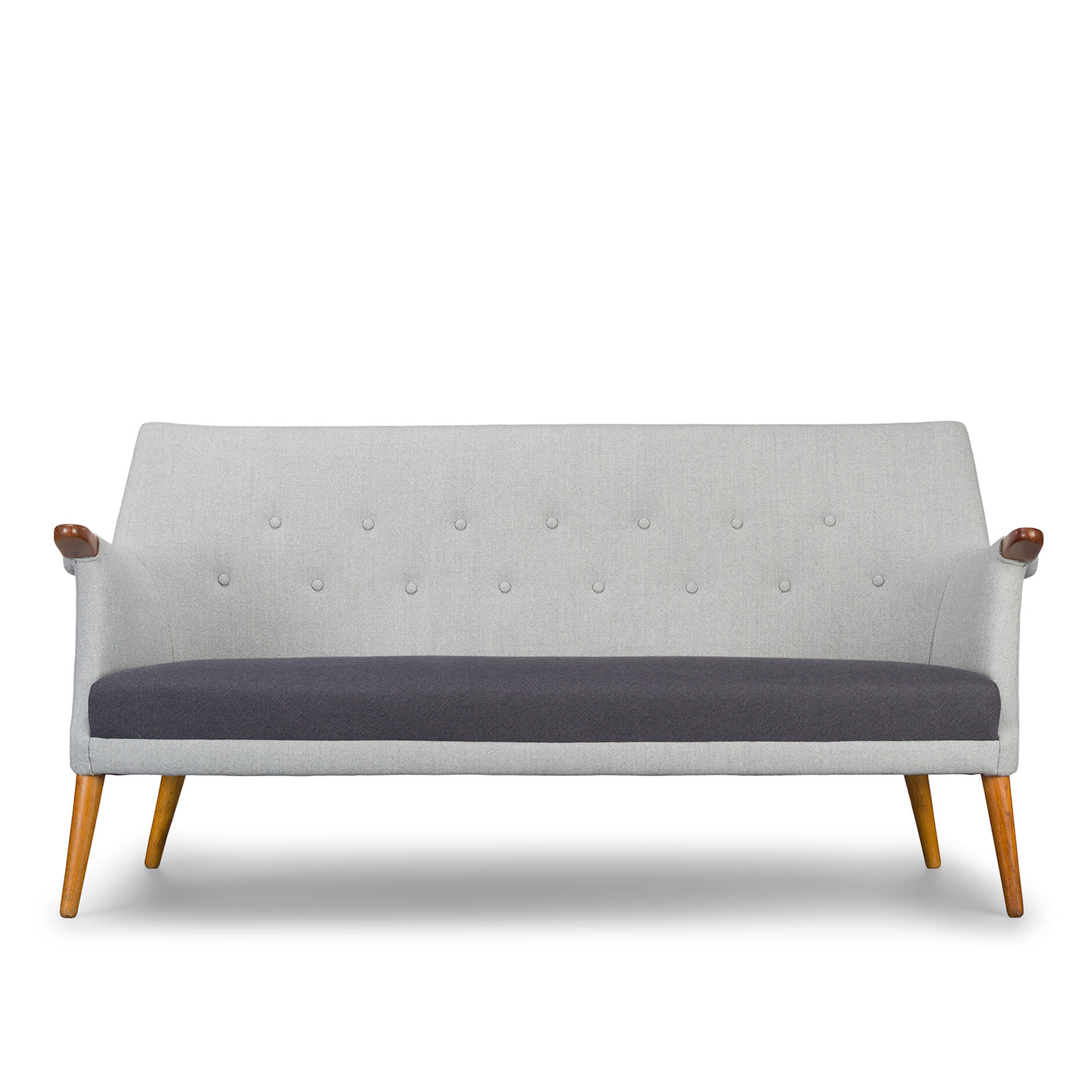 Edgy grey sofa