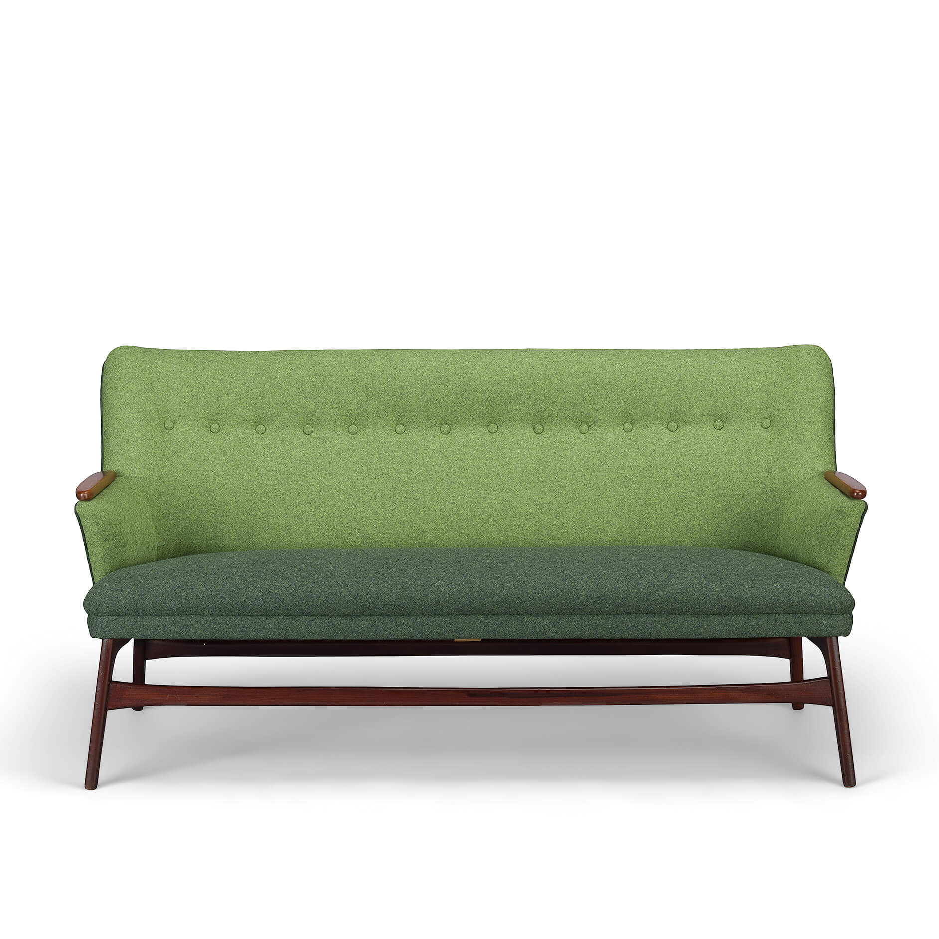 Deense groene sofa