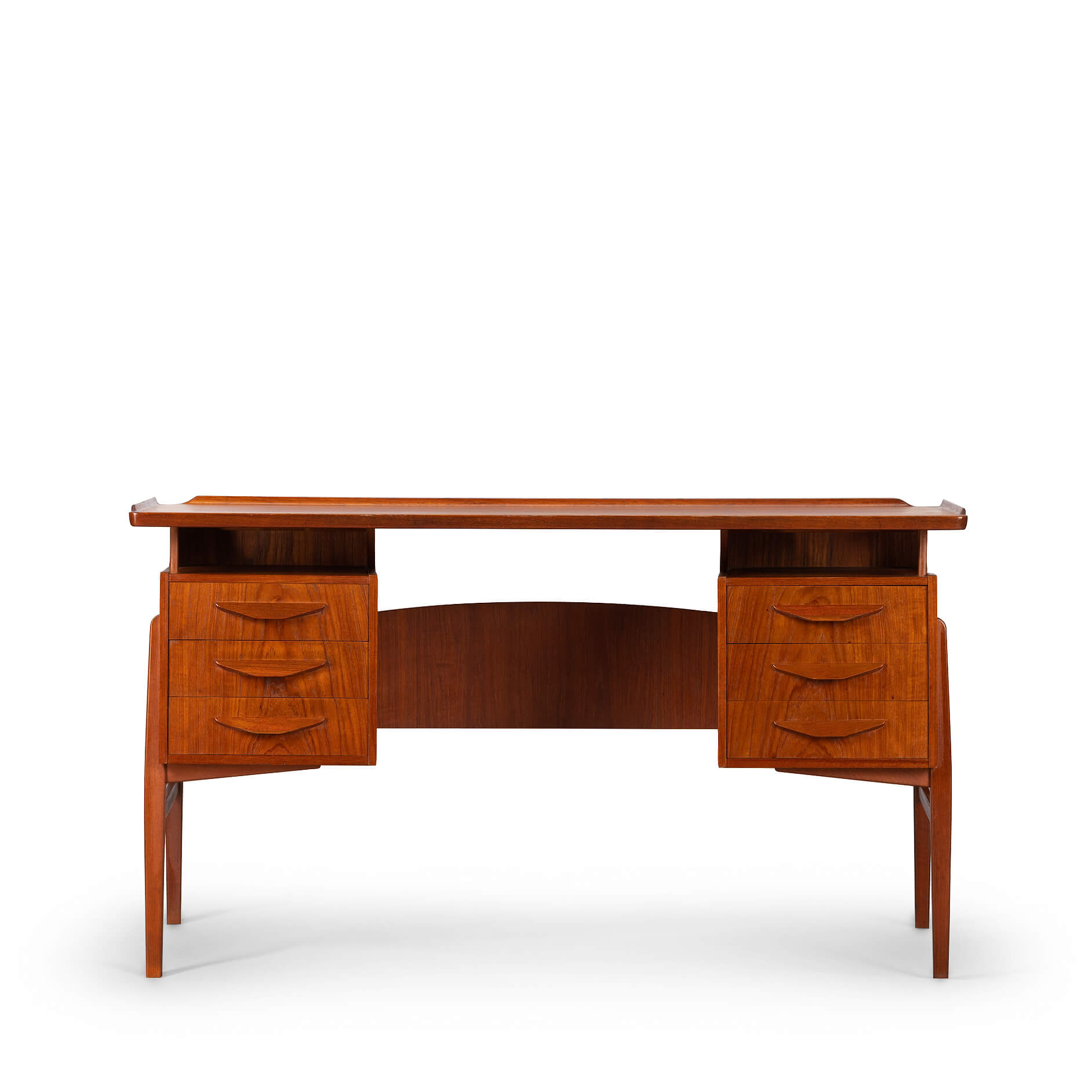Teak vintage bureau